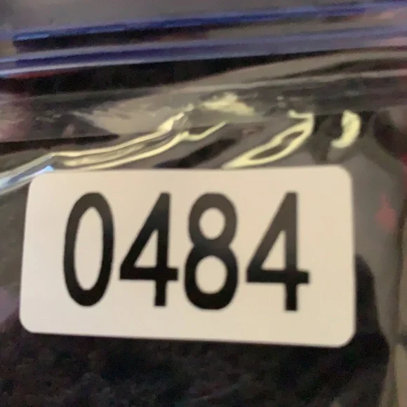 Hinge crocheted floral black top M - Picture 11 of 11